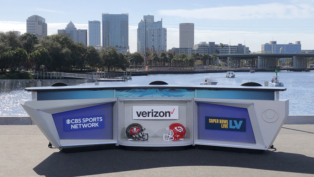 Verizon Elevating Super Bowl LV's Experience With Its 5G Network