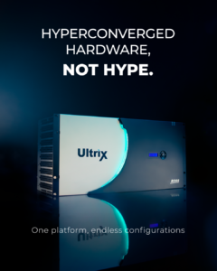 Hyperconverged hardware, not hype promo for Ultrix