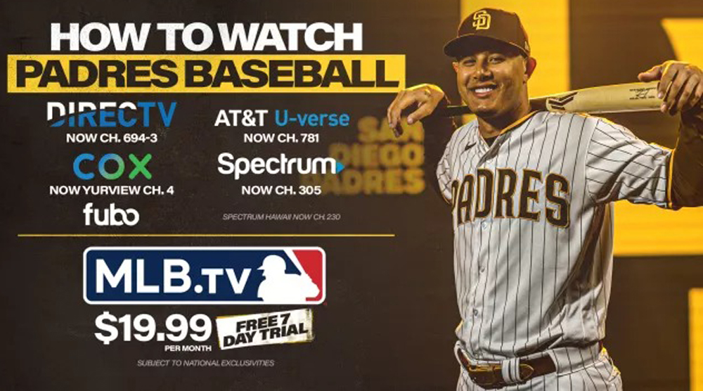 MLB Takes Over Padres Broadcasts Wednesday After Bally Misses Payment - TV  News Check